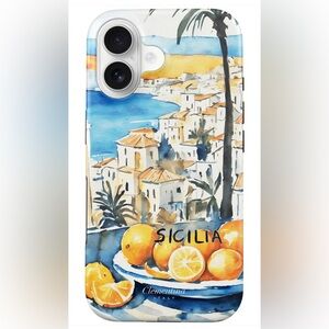 Sicilia Themed Phone Case- iPhone 15